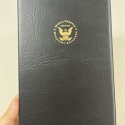 uncut sheet of four $1 United States Federal Reserve Notes Book Series 2003 