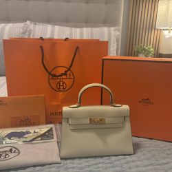 Hermes Mini Kelly 20 - epsom leather