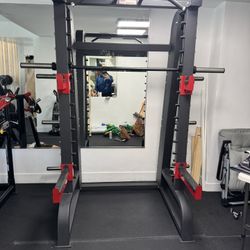 Commercial Smith Machine plus Rack