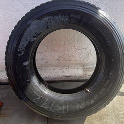 Semi truck tire