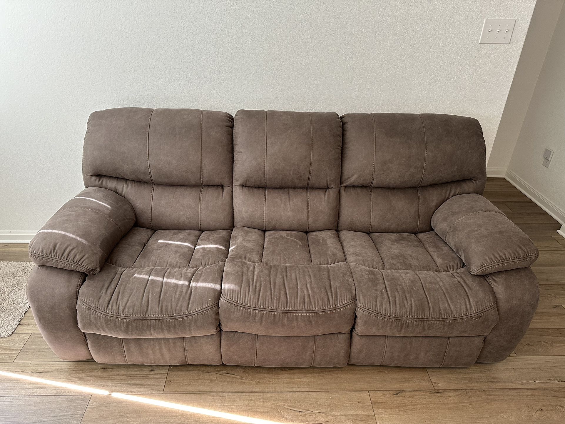 Power sofa + loveseat + Warranty  $1200 OBO 