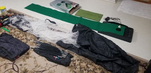 Golf Tent & Putt