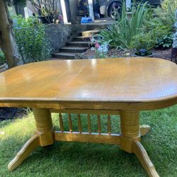 Table Only But Fits For 6 Chairs 