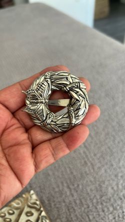 Butterfly John hardy wreath clip