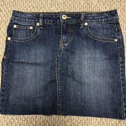 Jr. Denim Jean Skirt Size 9