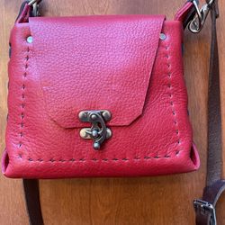 Red Leather handbag