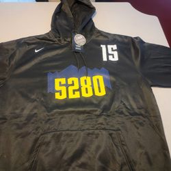 Denver Nuggets 5280 Hoody New With Tags Large And  3xl