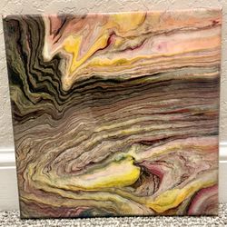 Resin Art 12” x 12”
