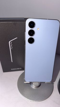 Samsung Galaxy s25 Unlocked w/ box 256 gb - icy blue