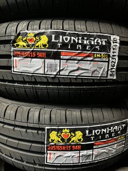 LIONHART 205/65R15 TIRES FOR SALE!!!!
