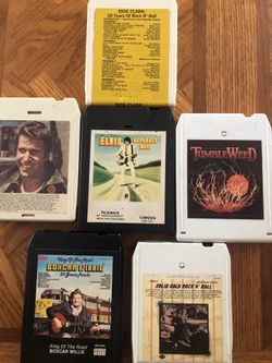 Elvis and five other Vintage a tracks$35 for all