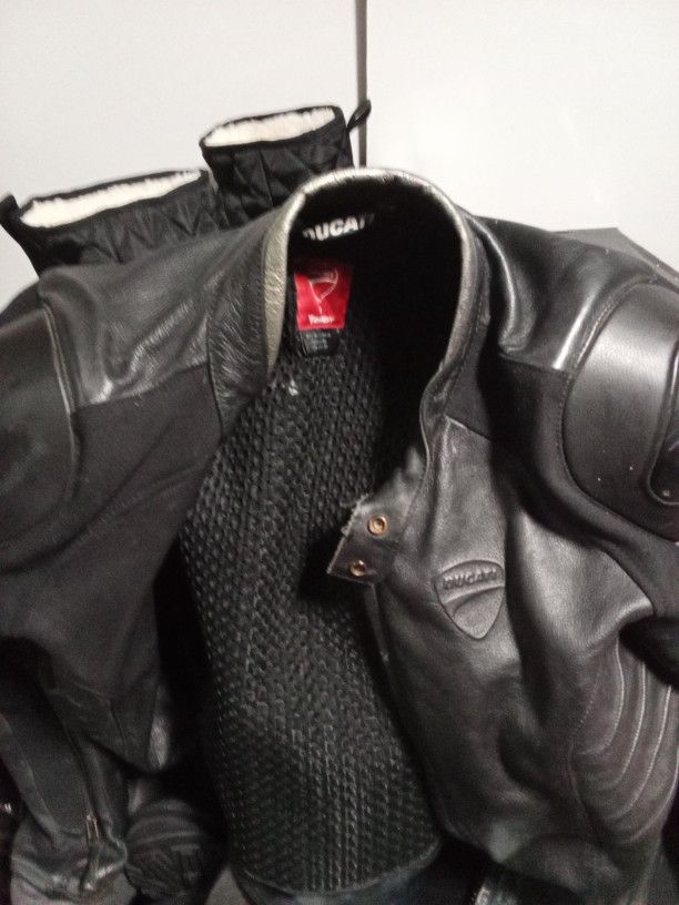 Ducati By Dainese Size 54 ...No Rips Motorcycle Jacket $60