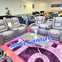 🛋Power Reclining Livingroom Furniture Couches Sofa 