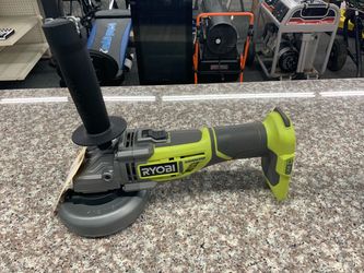 Ryobi one + 18v brushless 4-1/2” angle grinder