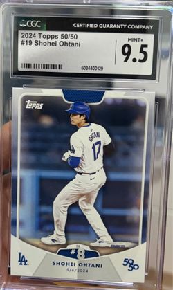 CGC 9.5 #19 Shohei Ohtani 2024 Topps 50/50