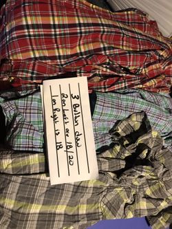 Size Large Boys 18/20