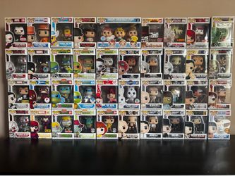 Funko Pops $5-$20 EachMarvel WWE Movies Anime