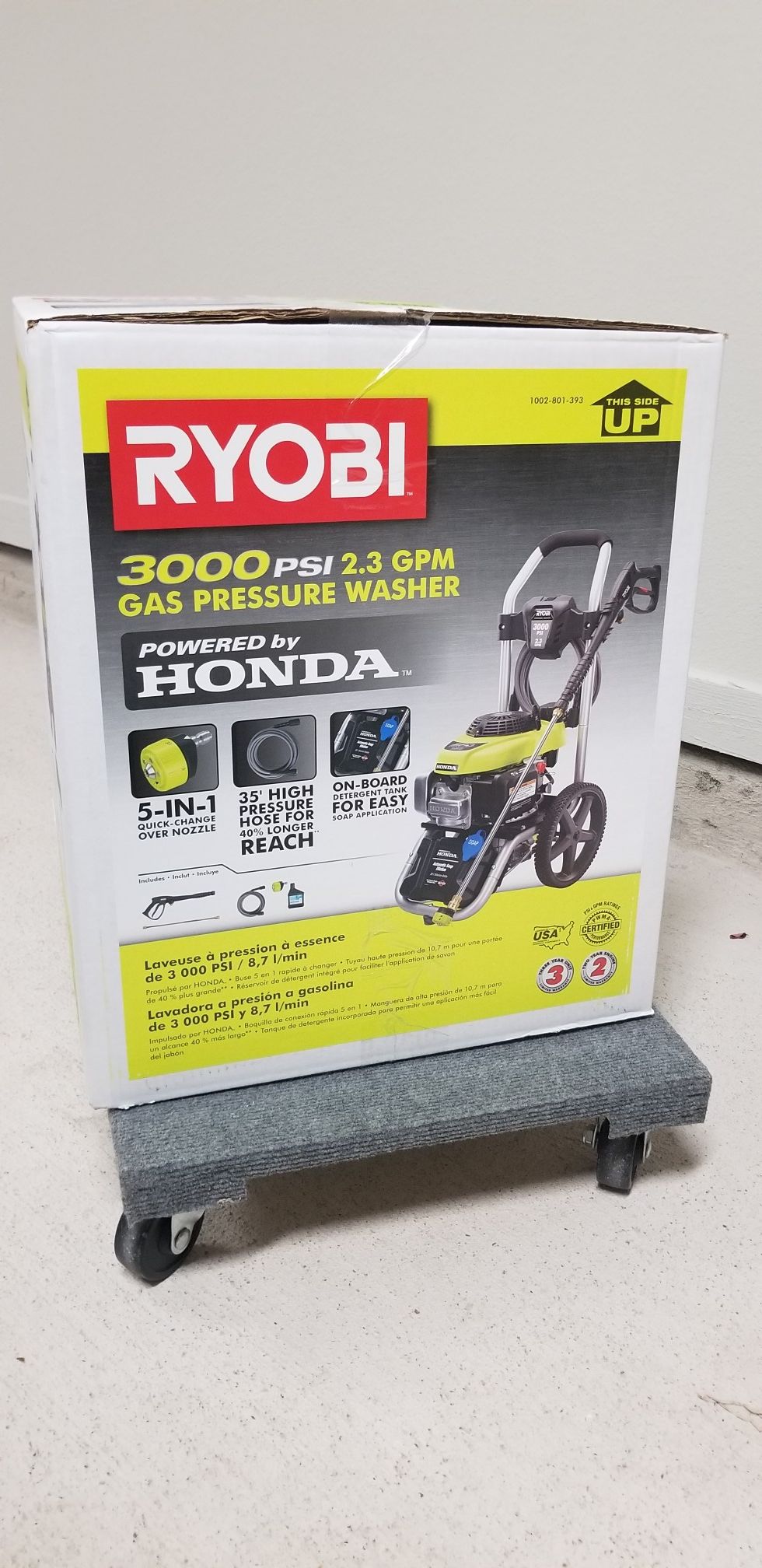 New Pressure Washer