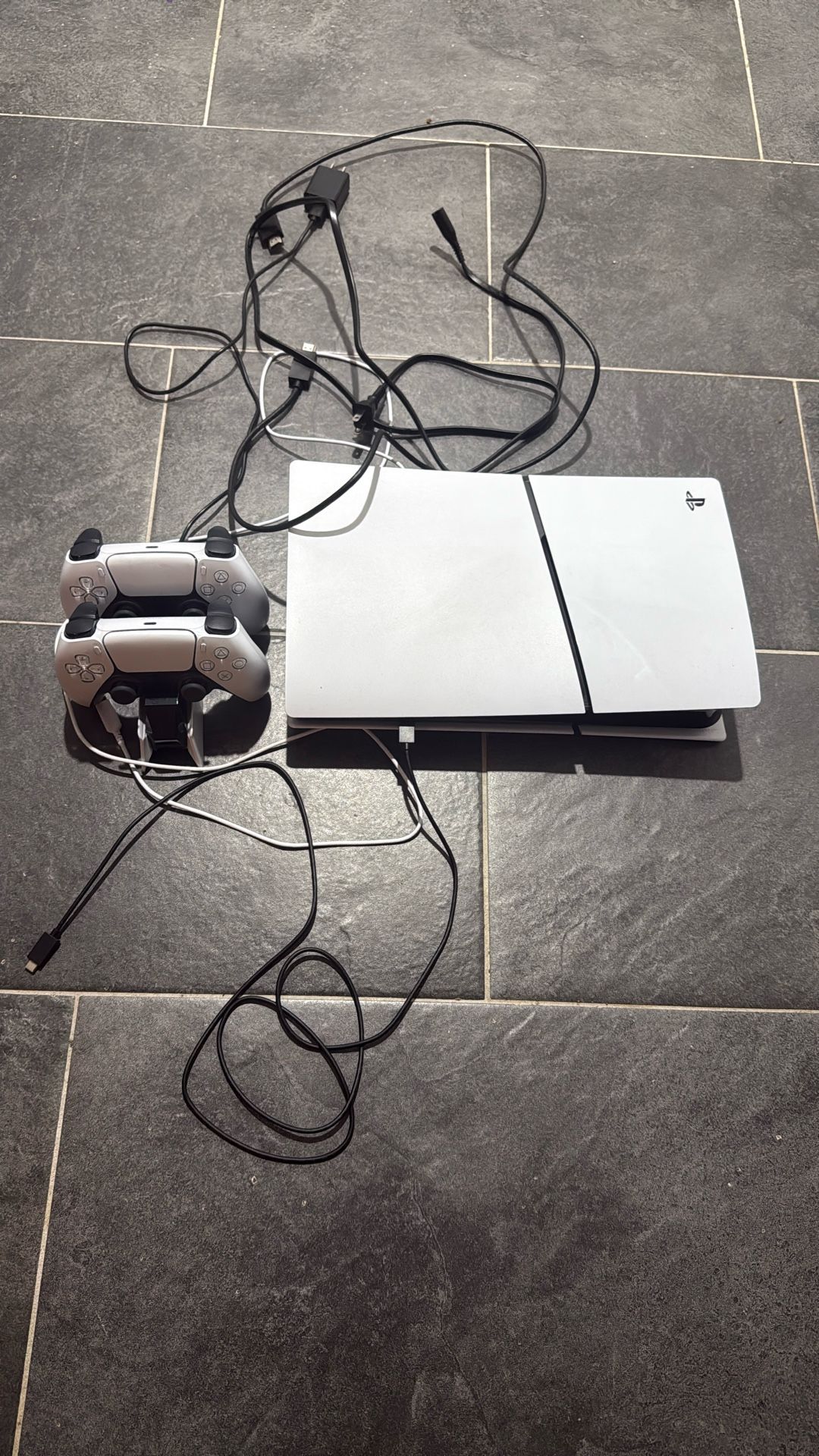 White digital PS5