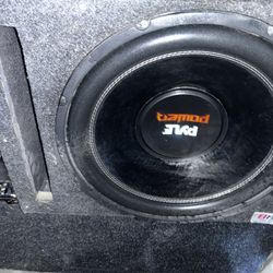 Pyle 15”subwoofer