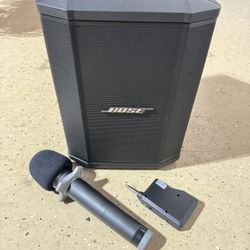 Bose S1 Pro Portable Bluetooth Speaker Wireless PA System with Wireless microphone