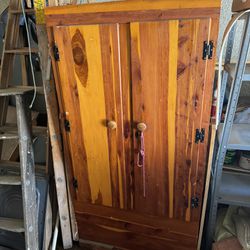 Antique Armoire In Great Condition