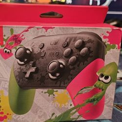 Nintendo Switch Pro Controller Splatoon Edition