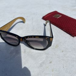 RARE CHRISTIAN LA CROIX UNISEX SUNGLASSES W/CASE (NO SCRATCHES