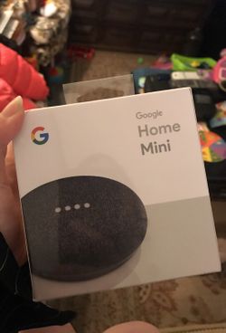 Brand new google home mini black