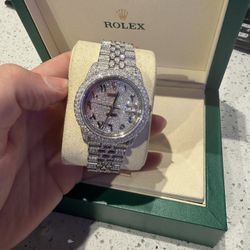 Rolex Datejust 36 Mm Stainless Bust down Vvs Real 