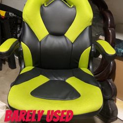 Neon GREEN AND BLACK gaming office chair