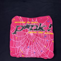 Pink Sp5der Hoodie