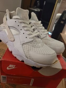 11.5 sneakers nike air huarache mens white low