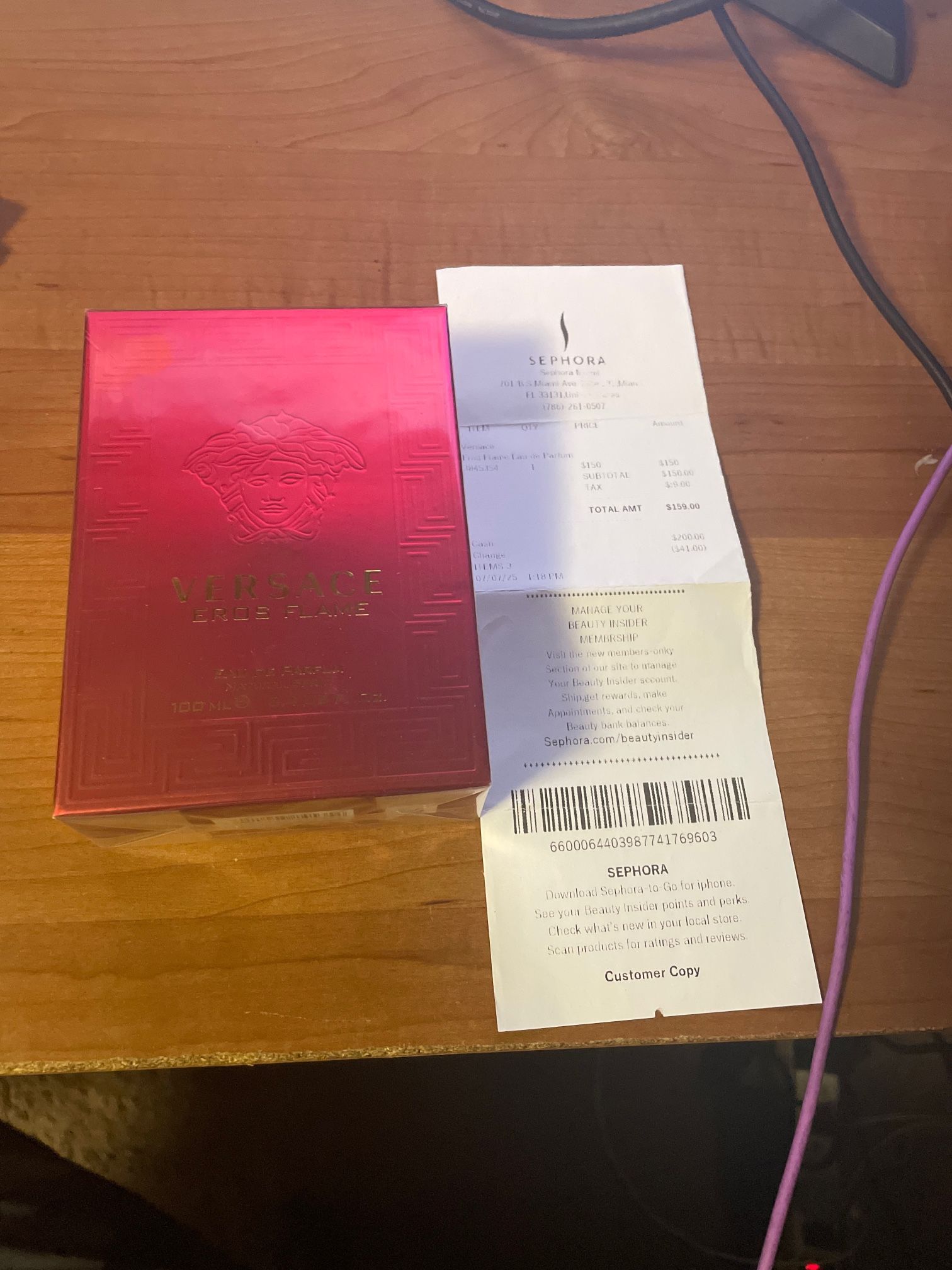 Versace Eros Flame Cologne