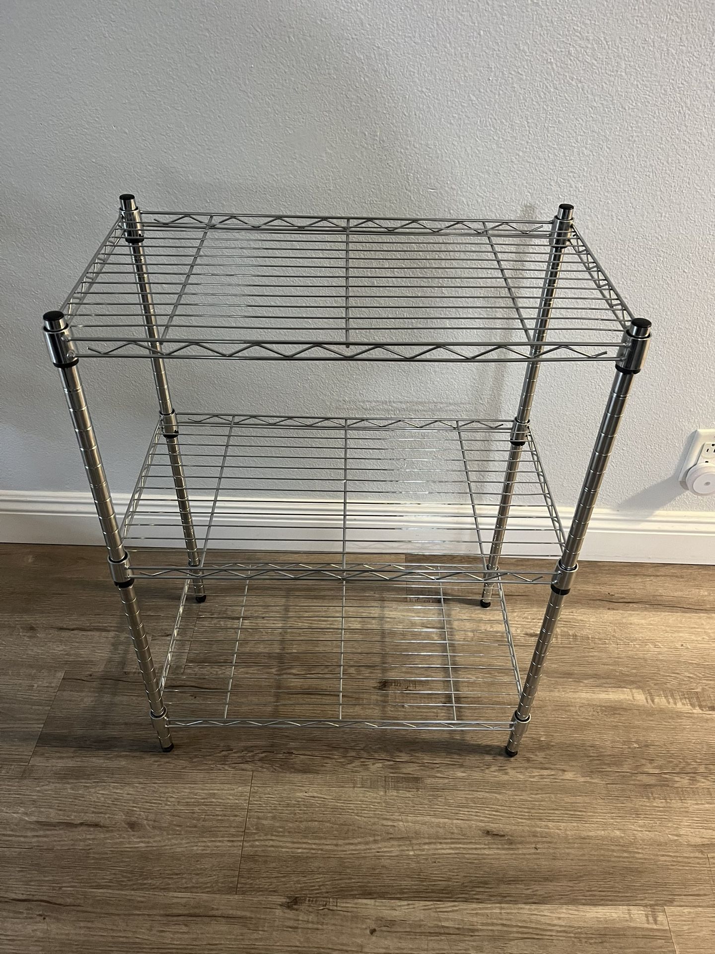 Silver Storage Rack 13 X 23 X 30.5 (UTC Area)
