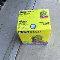 Ryobi18v Bucket Top Fan 