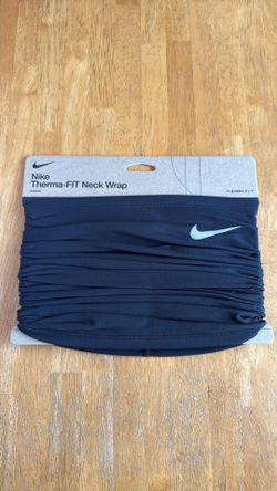 New Nike Therma-Fit Neck Wrap Black Soccer Winter Running Ninja Mask Osfm