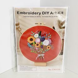 Embroidery DIY Art Kit No. CX0515, NEW!