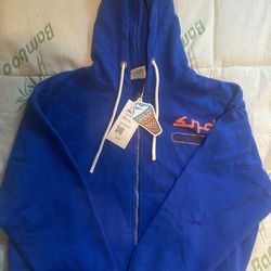 SNOW DAY Zip Up Hoodie Medium 