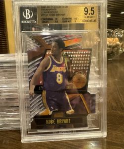 1998-99 Stadium Club KOBE BRYANT Triumvirate Luminescent #T13A BGS 9.5