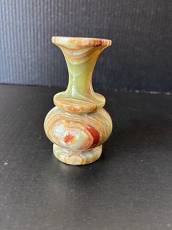 5”  Onyx Bud Vase Polished Mineral