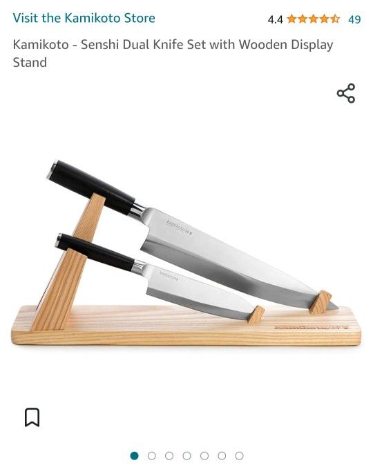 Kamikoto - Senshi Dual Knife Set with Wooden