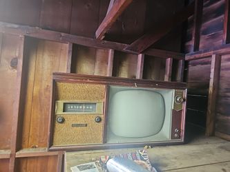 Vintage 1950s Olympic TV console