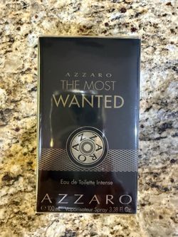 AZZARO The Most Wanted Eau de Toilette Intense 3.38 oz / 100ml NEW SEALED