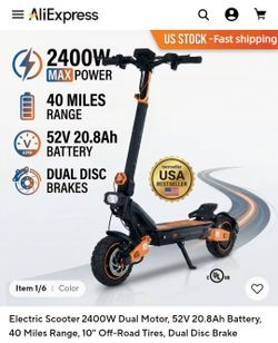 Electric scooter