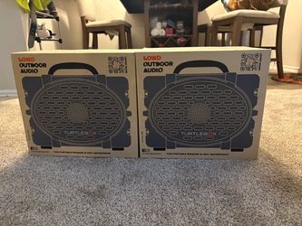 Turtlebox Outdoor Portable Bluetooth Speaker – Lot of 2