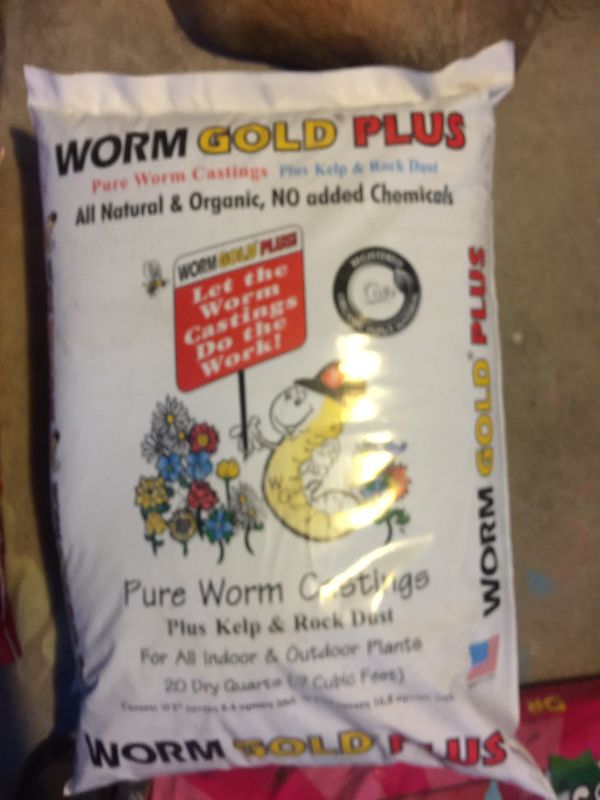 Worm gold plus worm castings for Sale in Ontario, CA OfferUp
