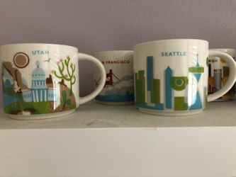 Starbucks State Mugs