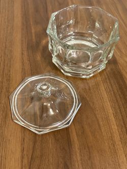 Glass Candy Jar with Lid