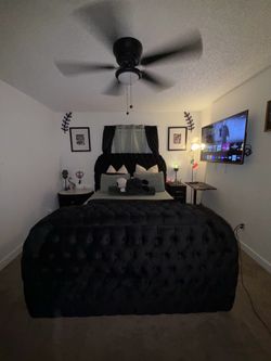 Queen bed frame